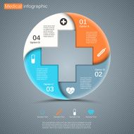 Modern vector template for your medical project N12
