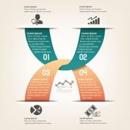 Info graphic template label design N2