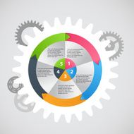 Infographic business template vector illustration N494