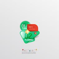 Geometric abstract shape infographic layouts N47