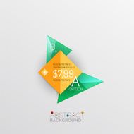 Geometric abstract shape infographic layouts N49