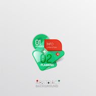 Geometric abstract shape infographic layouts N52