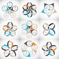 Big Set of Infographic Banner Templates for Your Business Vector N13