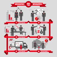 Vector business infographic