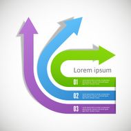 Information graphic templates - arrows N2