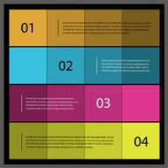 Modern flat design banners