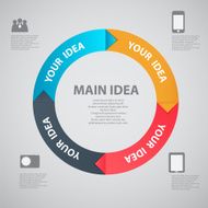 Infographic template vector illustration N32