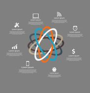 INFOGRAPHICS design elements vector illustration N91