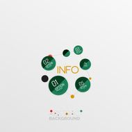 Geometric abstract shape infographic layouts N53