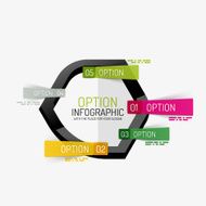 Minimal Line Design Office Web Infographics N16