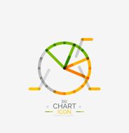 Line graph chart icon N16