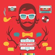 Hipster Signs Elements N2