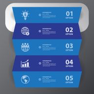 Business icon with white paper Vector Illustrations N3