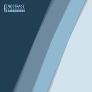 Abstract brochure design with blue stripes