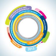 Cirlce style Infographics N2