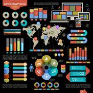 Vector Infographic Elements Set N4