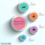 Abstract paper infographic N39