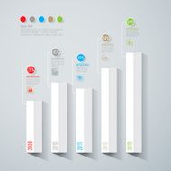 Infographics vector design template N174