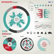 Infographics elements set