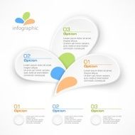 Infographic petal elements N2