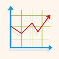 Financial charts theme elements N27