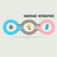 Handshake abstract sign N4