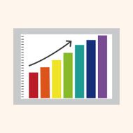 Financial charts theme elements N29
