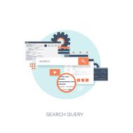 Vector illustration Flat computing background Programming coding Web development and N25