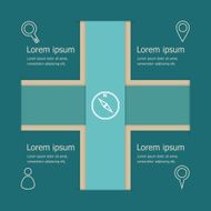 Abstract vector banners infographic template