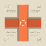 Abstract vector banners infographic design