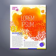 Orange colors modern corporate background