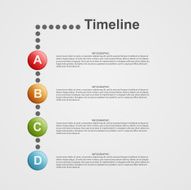 Infographics timeline concept N6