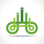 creative real estate info-graphics design