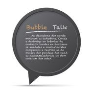 3D bubble talk frame N10