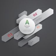 Abstract infografics design N4