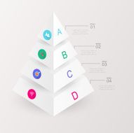 Vector colorful info graphics for your business presentations N183