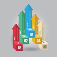 Vector of marketing concept infographic element N2