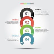 Vector of marketing concept infographic element N5