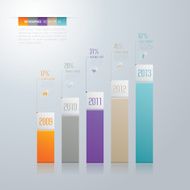 Infographics vector design template N177