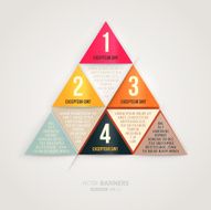 Abstract infographics design N28