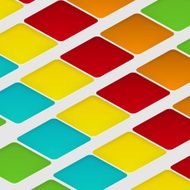 Vector design rhombus on the color N3
