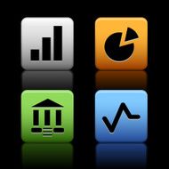 Graph set great for any use Vector EPS10