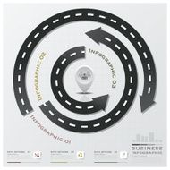 Road And Street Business Infographic N3