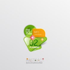 Geometric abstract shape infographic layouts N20