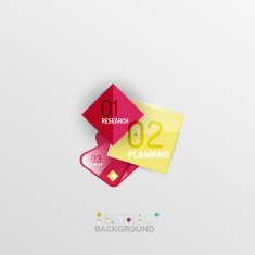 Geometric abstract shape infographic layouts N21