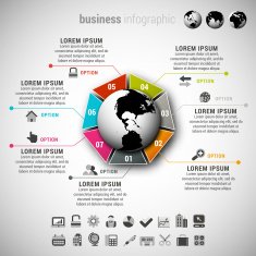 business infographic N259