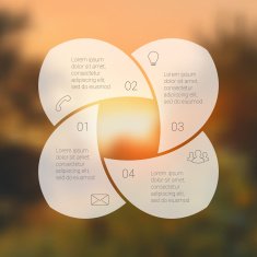 Circle line infographic N2