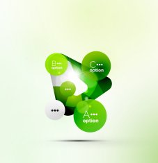 Modern business infographics N3