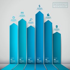 financial infographic template design N2