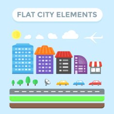 Flat City Elements